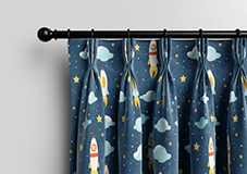 Blast Off, Spacebound - Made to Measure Curtains - Image 11